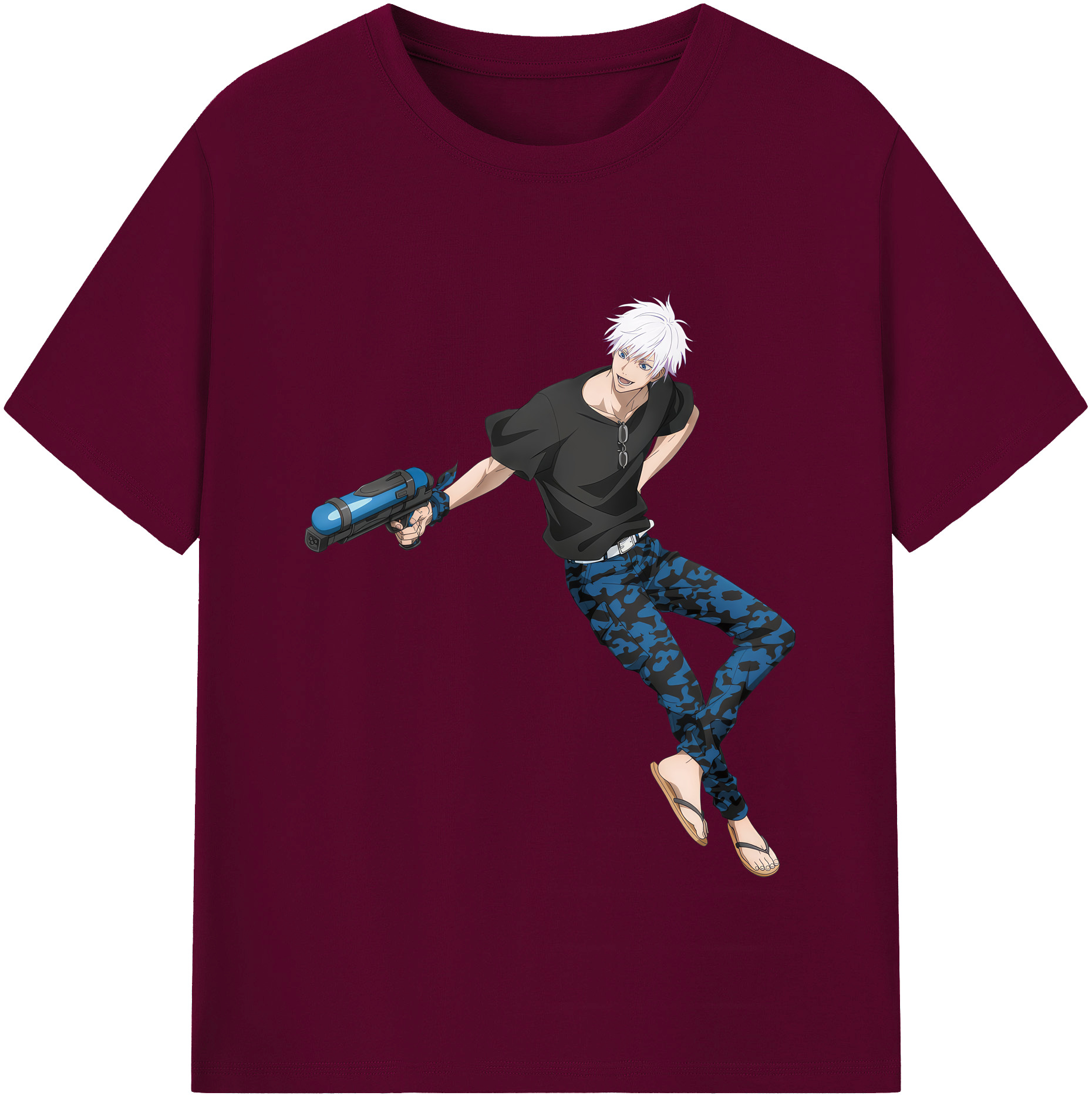 （画像用） 呪術廻戦 Jujutsu Kaisen レディースカジュアルプリントTシャツ（綿100％）